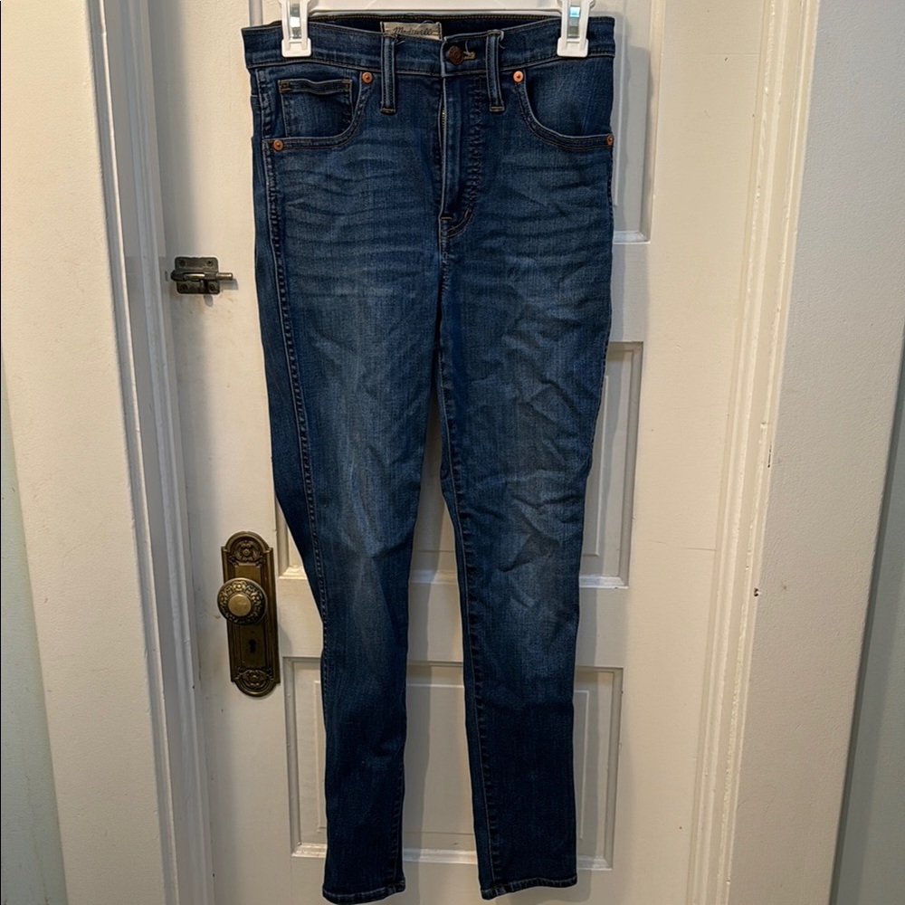 Madewell Blue Skinny Jeans